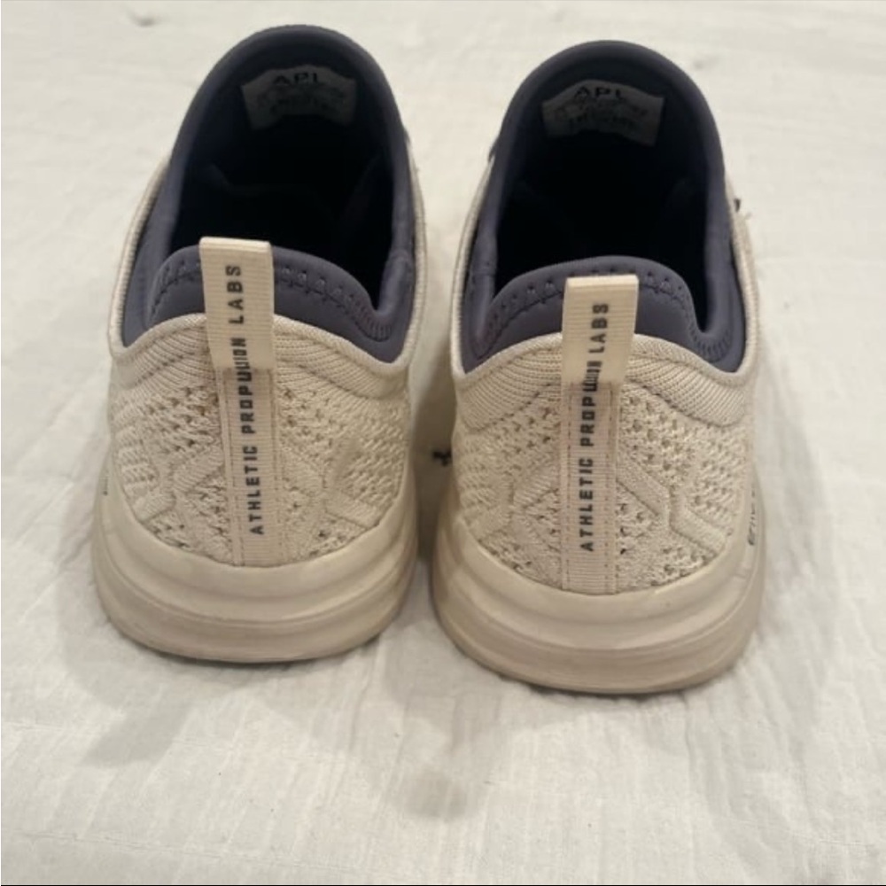 APL Techloom Phantom Running Shoe Size 10.5 Parchment Midnight - Picture 9 of 10